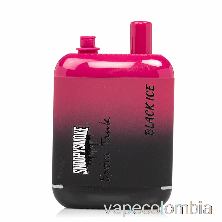 Vape Kit Completo Snoopy Smoke Extra Tank 2 15000 Desechables Black Ice
